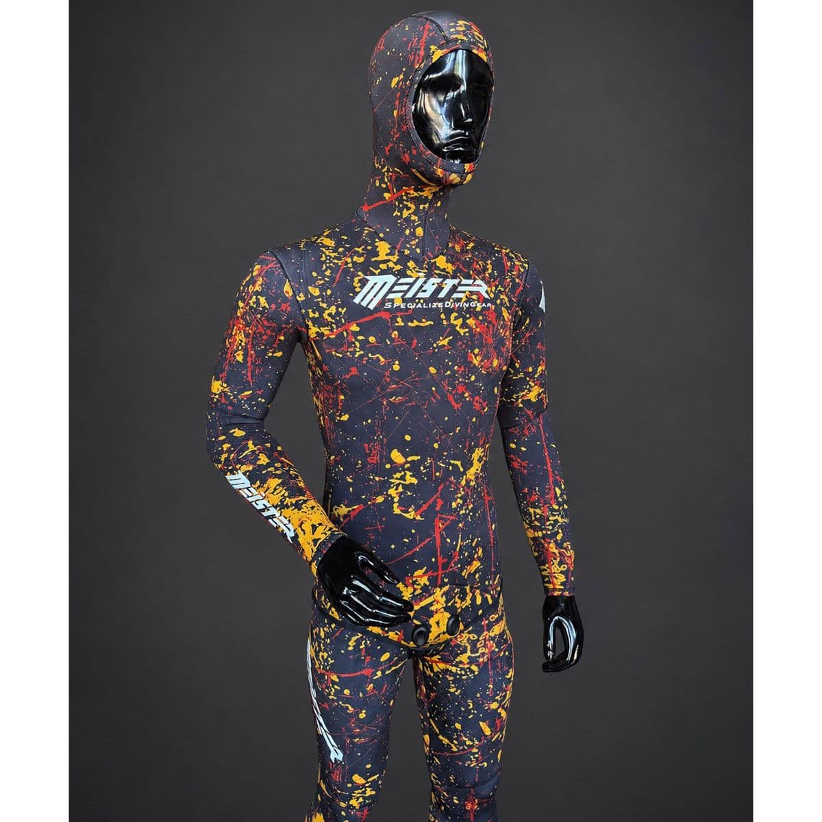 Wetsuit Lined / Open Cell Meister Fire Camo 3mm