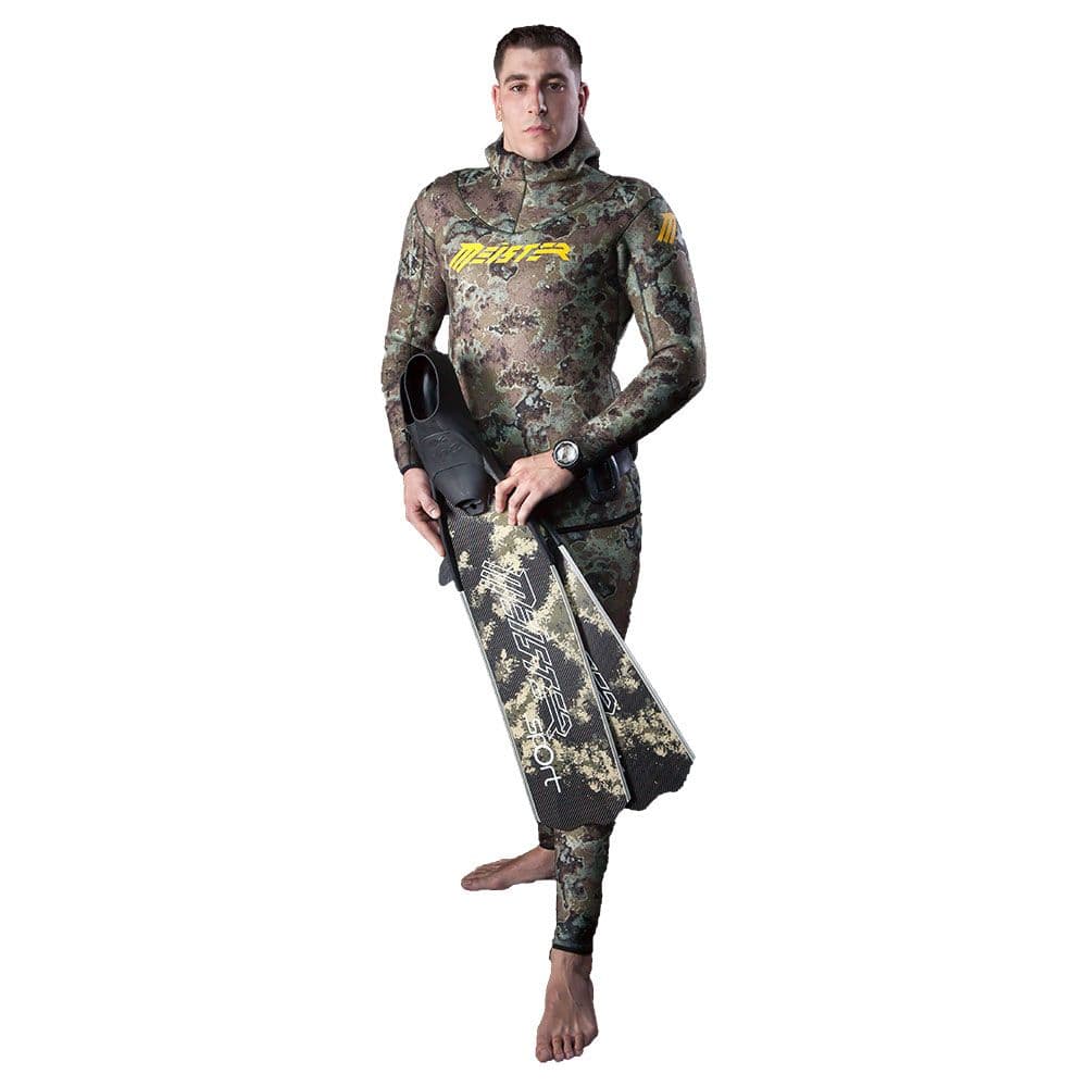Wetsuit Lined / Open Cell Meister Camo Green
