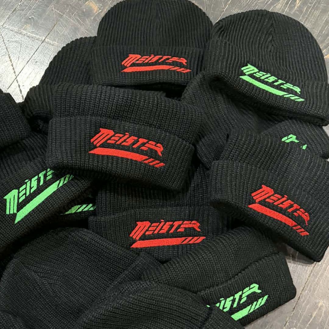 Beanie with Knitted Exterior - Fleece Interior Meister